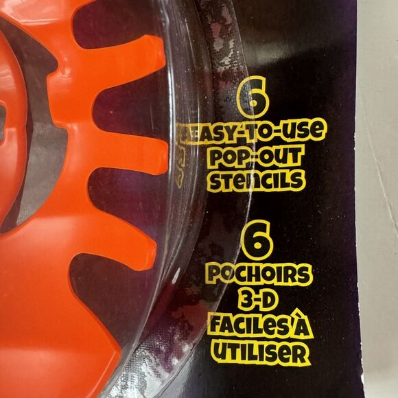 Pumpkin Pro Halloween Pumpkin Colossal Carving Kit 4 Tools 6 Stencils - Picture 4 of 6